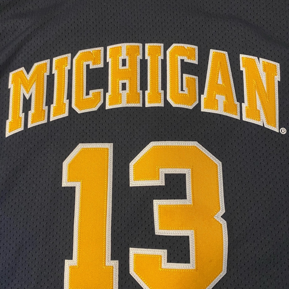 Authentic Michigan Wolverines Mo Wagner Jersey Size 2XL - Picture 4 of 6